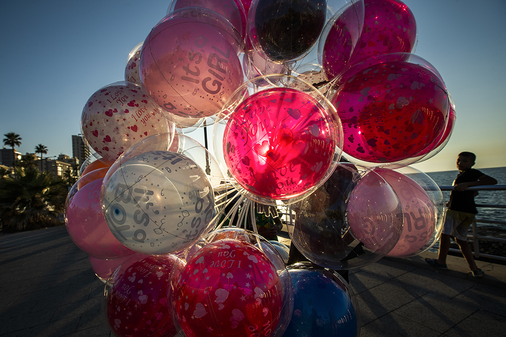 Balloons at the Corniche